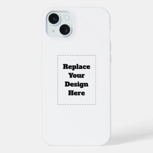 Coque iPhone 15 Plus Créez votre propre blanc