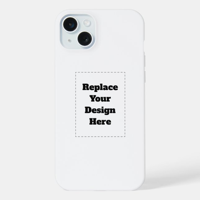 Coque iPhone Créez votre propre blanc  (Verso)