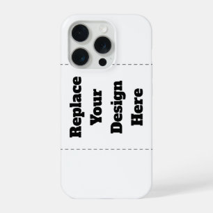 Coque iPhone 15 Pro Créez votre propre blanc 