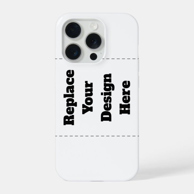 Coque iPhone Créez votre propre blanc  (Verso)