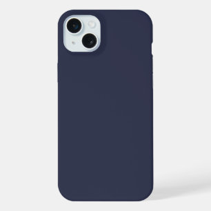 Coque iPhone 15 Plus Créez votre propre bleu gris personnalisable