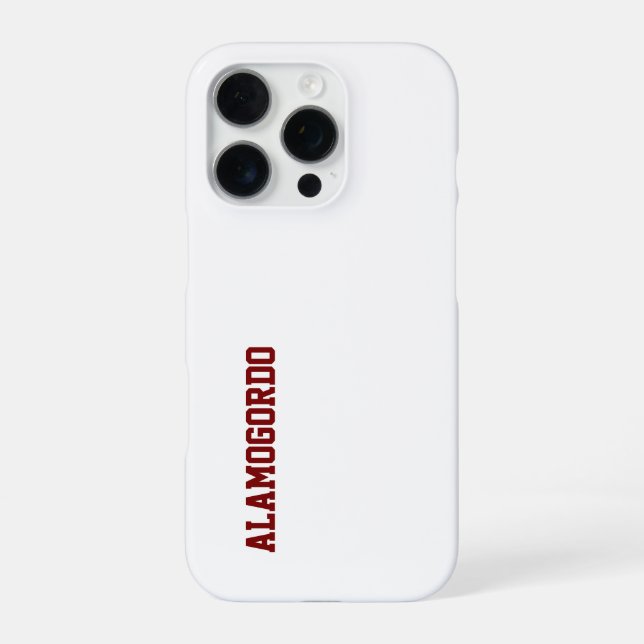 Coque iPhone Créez votre propre étui iPhone 16 Pro Slim (Verso)