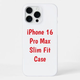 Coque iPhone 16 Pro Max Créez votre propre étui pour iPhone 16 Pro Max