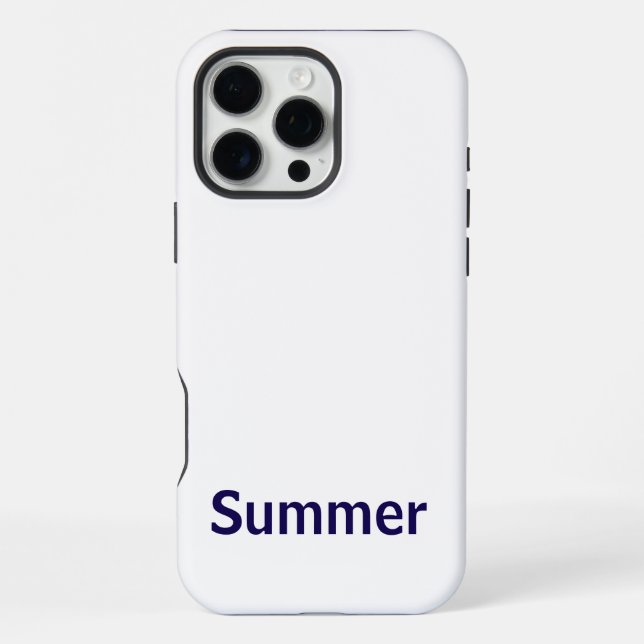 Coque iPhone Créez votre propre étui robuste pour iPhone 16 Pro (Verso)