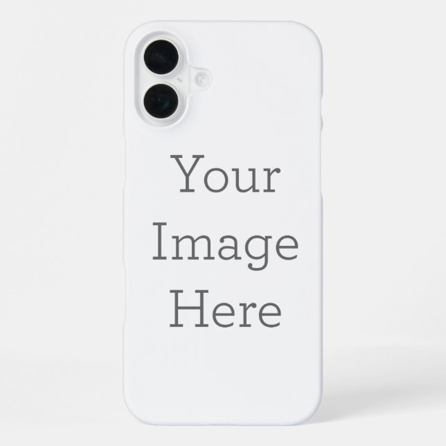 iPhone 16 Plus Mince Case, Brillante (Verso)