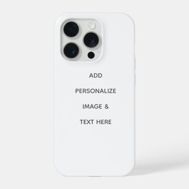 Coque iPhone Créez Votre Propre Personnalisation (Verso)