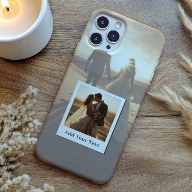 Coque iPhone Créez votre propre photo avec nom 2 (Créateur téléchargé)