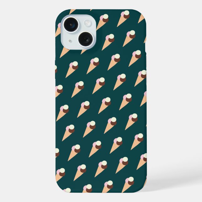 Coque iPhone Crème glacée (Verso)
