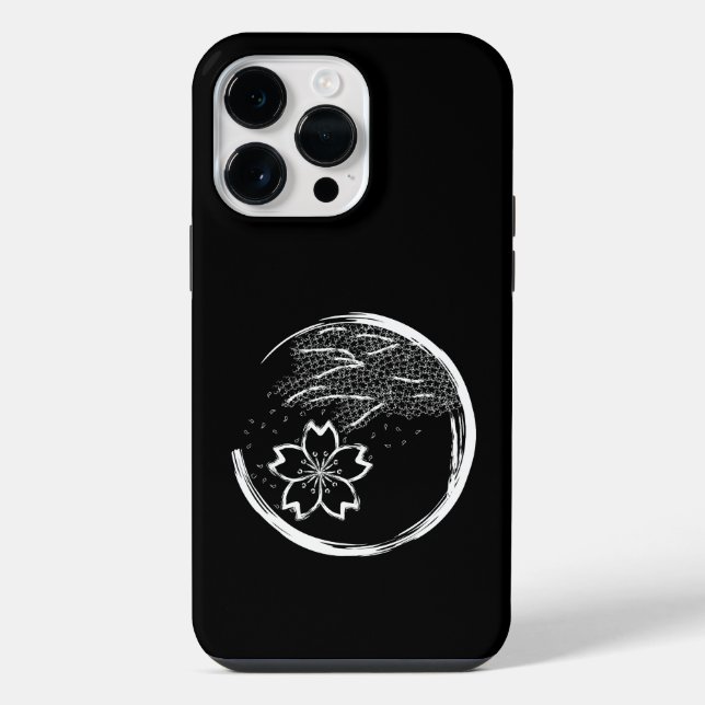 Coque iPhone crête de printemps (Verso)