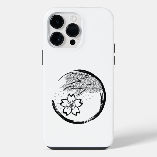 Coque iPhone crête de printemps (Verso)