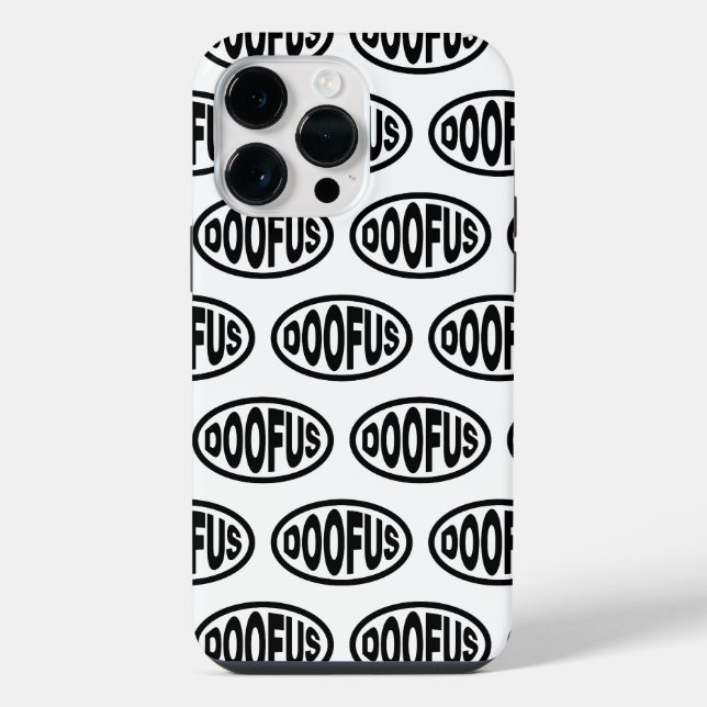 COQUE iPhone CRÉTIN (Verso)