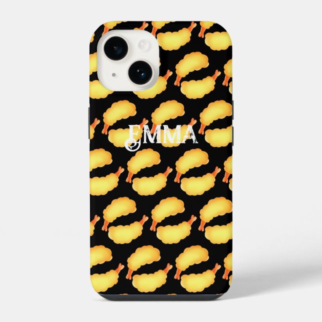 Coque iPhone Crevettes frites (Verso)
