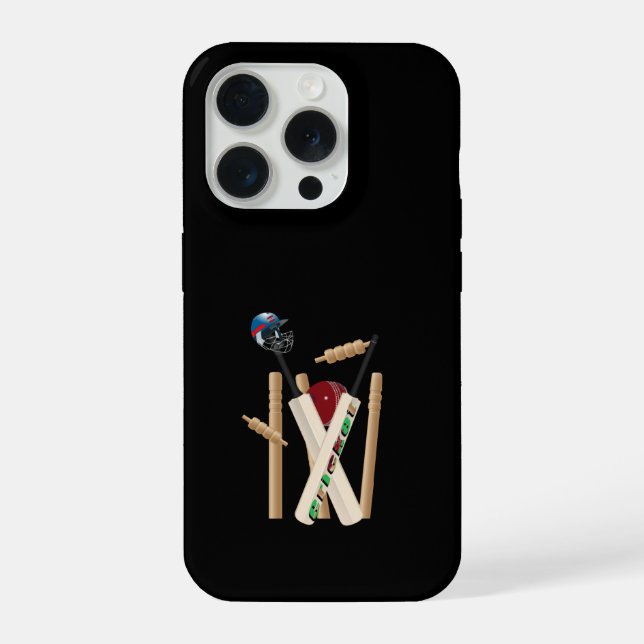 Coque iPhone Cricket le jeu, (Verso)