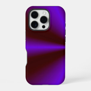 Coque iPhone 16 Pro Crimson rose pourpre arc-en-ciel