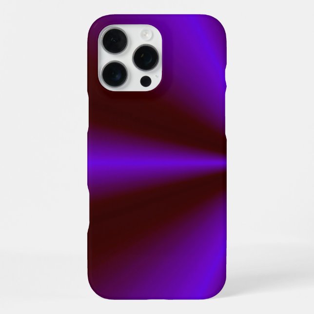 Coque iPhone Crimson rose pourpre arc-en-ciel (Verso)
