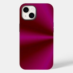 Coque Pour iPhone 14 Crimson rose rouge arc-en-ciel