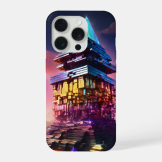 Coque iPhone 15 Pro cristal de bismuth