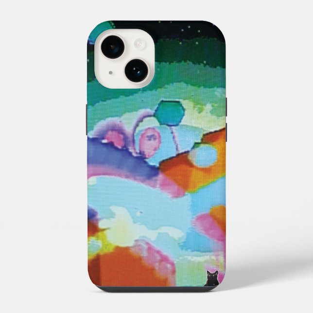 Coque iPhone Cristalliser l'image KC (Verso)