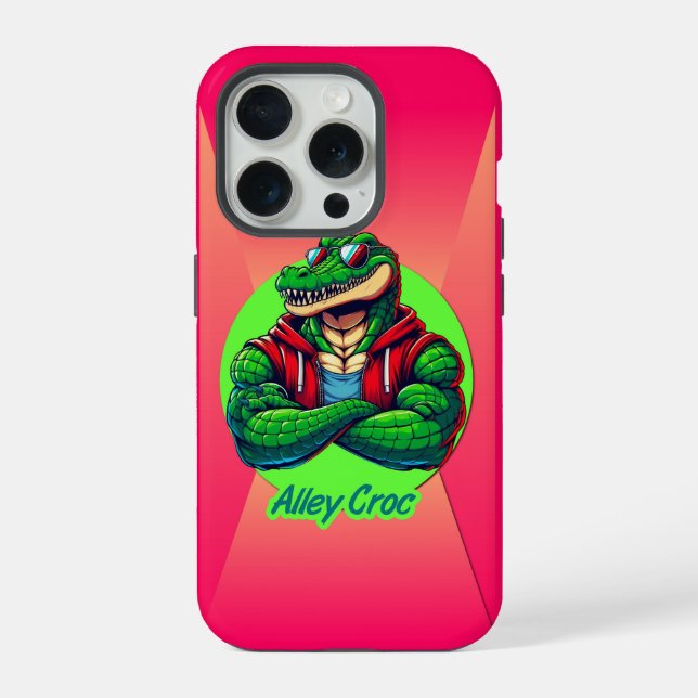 Coque iPhone Croc d'Allée (Verso)