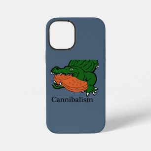 Coque iPhone 12 Mini Croc Drôle Mangeant des Crocs
