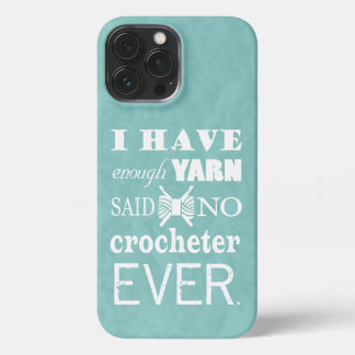 Etui iPhone 13 Pro Max Crochet Pas Suffisamment Artisanat En Fil