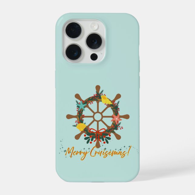 Coque iPhone Croisière Noël Nautical (Verso)