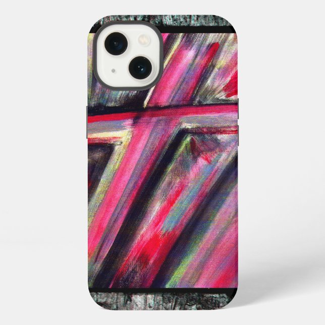 Coque iPhone Croix de guérison (Verso)
