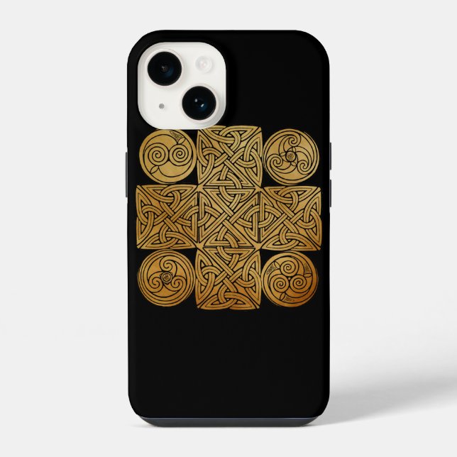 Coque iPhone Croix de nouage celtique (Verso)