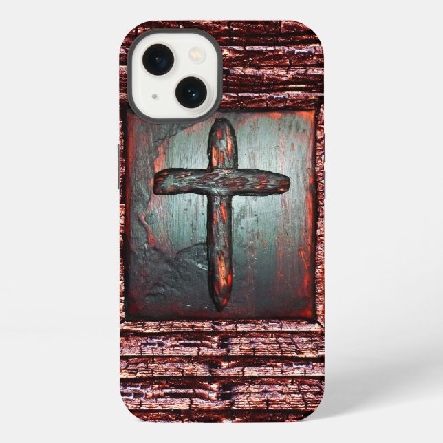 Coque iPhone Croix de Sang (Verso)