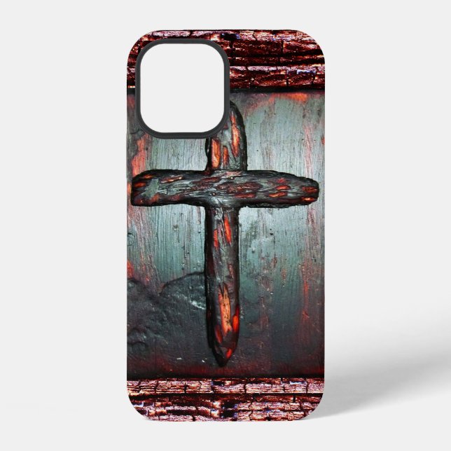 Coque iPhone Croix de Sang (Verso)
