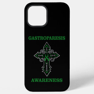 Coque iPhone 12 Pro Max Croix/Sensibilisation...Gastroparésie