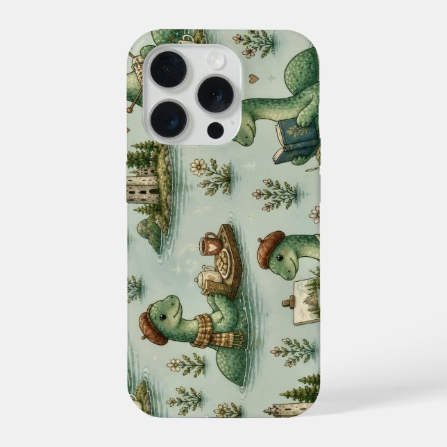 Coque iPhone Cryptides cosy Nessie Monstre du Loch Ness loisirs (Verso)