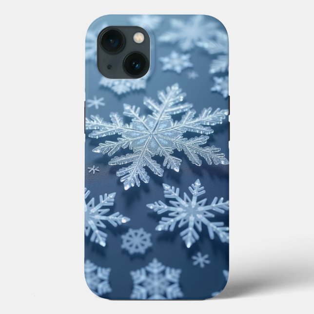 Coque iphone Crystal Snowflake (Verso)