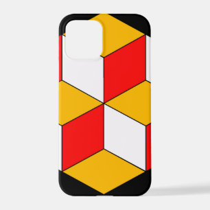 Coque iPhone 12 Pro cubes 3d