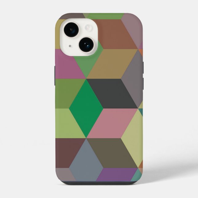 Coque iPhone Cubic  (Verso)