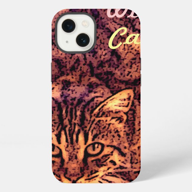 COQUE iPhone CUISINE WILD CAT (Verso)