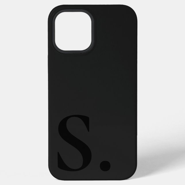 Coque iPhone Custom with Initial Name (Verso)