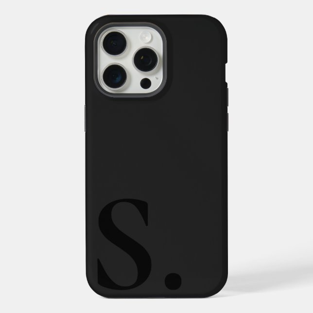 Coque iPhone Custom with Initial Name (Verso)