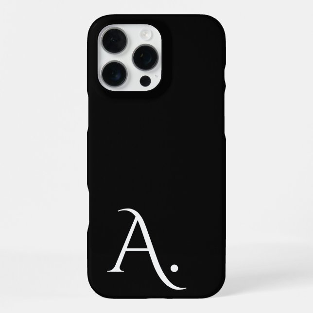 Coque iPhone Custom with Initial Name (Verso)