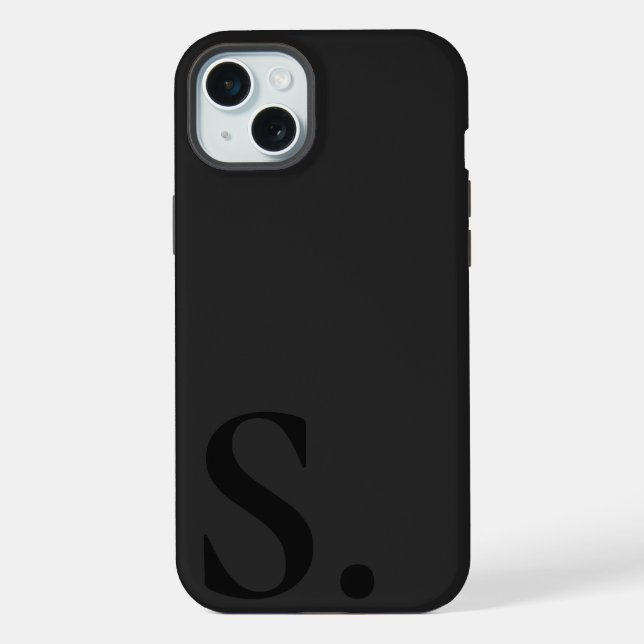 Coque iPhone Custom with Initial Name (Verso)