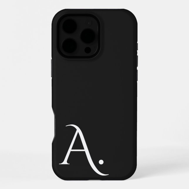 Coque iPhone Custom with Initial Name (Verso)