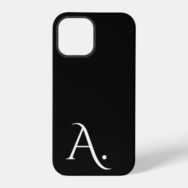 Coque iPhone Custom with Initial Name (Verso)