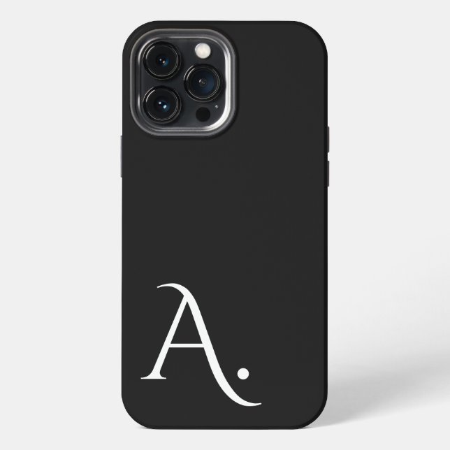 Coque iPhone Custom with Initial Name (Verso)
