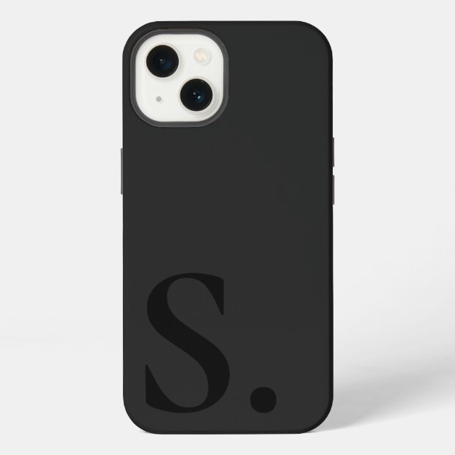 Coque iPhone Custom with Initial Name (Verso)