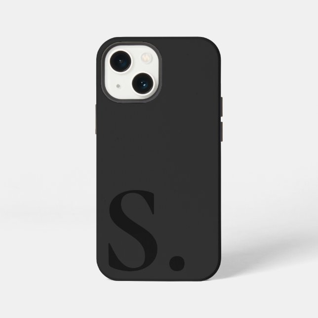 Coque iPhone Custom with Initial Name (Verso)
