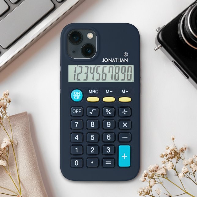 Coque iPhone Customizable Fun Calculator (Créateur téléchargé)