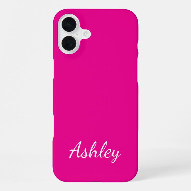 Coque iPhone Customized Name Stylish Modern Elegant Minimalist  (Verso)