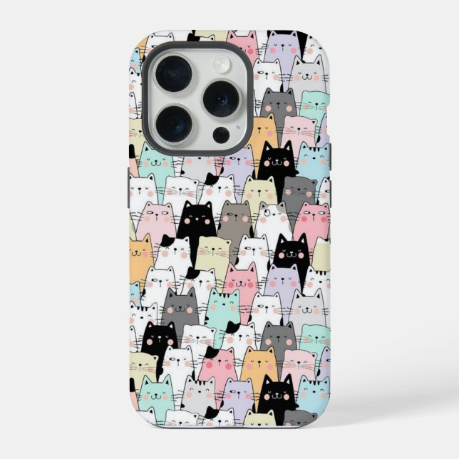 COQUE iPhone CUT CAT (Verso)
