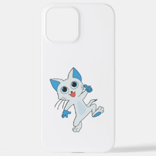 COQUE iPhone 12 PRO MAX CUT JUMPING LÉGER CYAN CUISINE AUX YEUX BLEUS, ORE