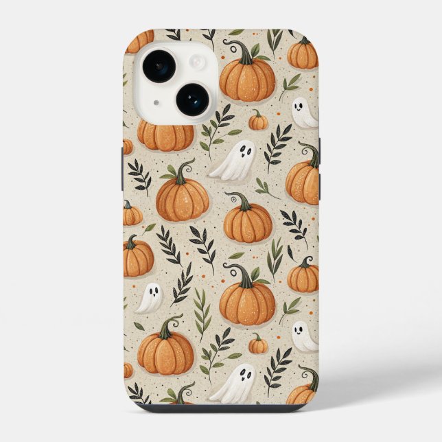 Coque iPhone Cute And Spooky Phone Cover For Fall (Verso)